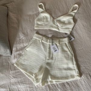 Twill two piece set